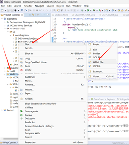 eclipse之MySQL数据库与Web前端存储交互_eclipse创建的web项目.mysql