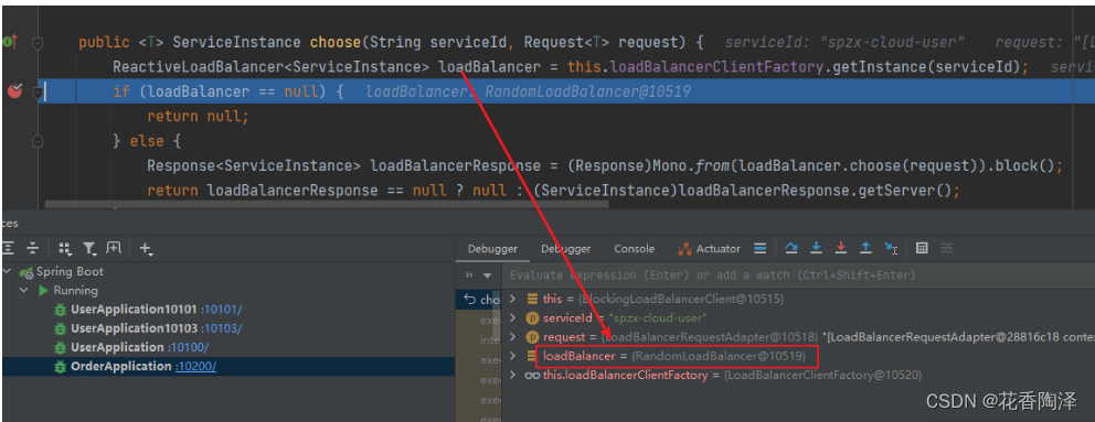 LoadBalancer 客户端的负载均衡器+openFeign 请求转发