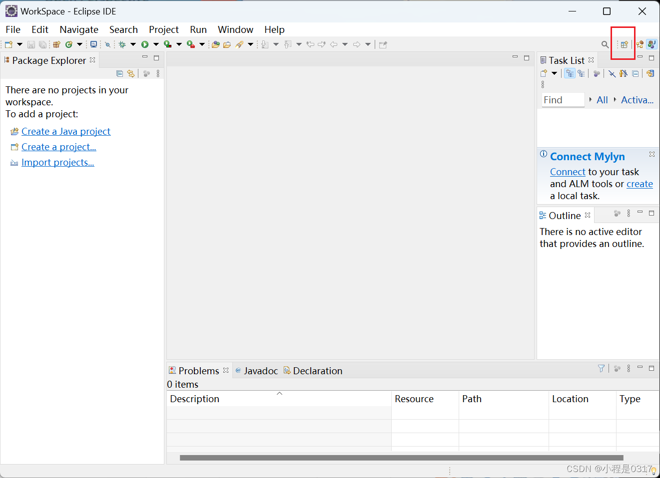 Java学习笔记02——Eclipse软件的下载安装、界面调整与HelloWorld的运行_eclipse新版界面-CSDN博客