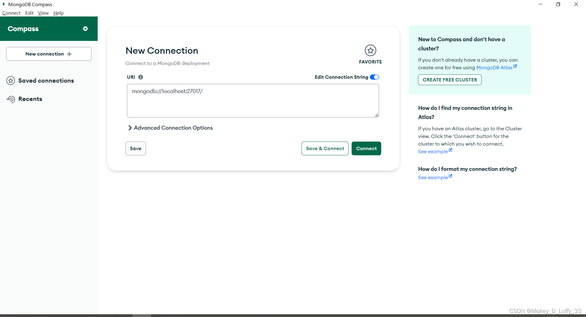 【转载】mongodb数据库安装图示
