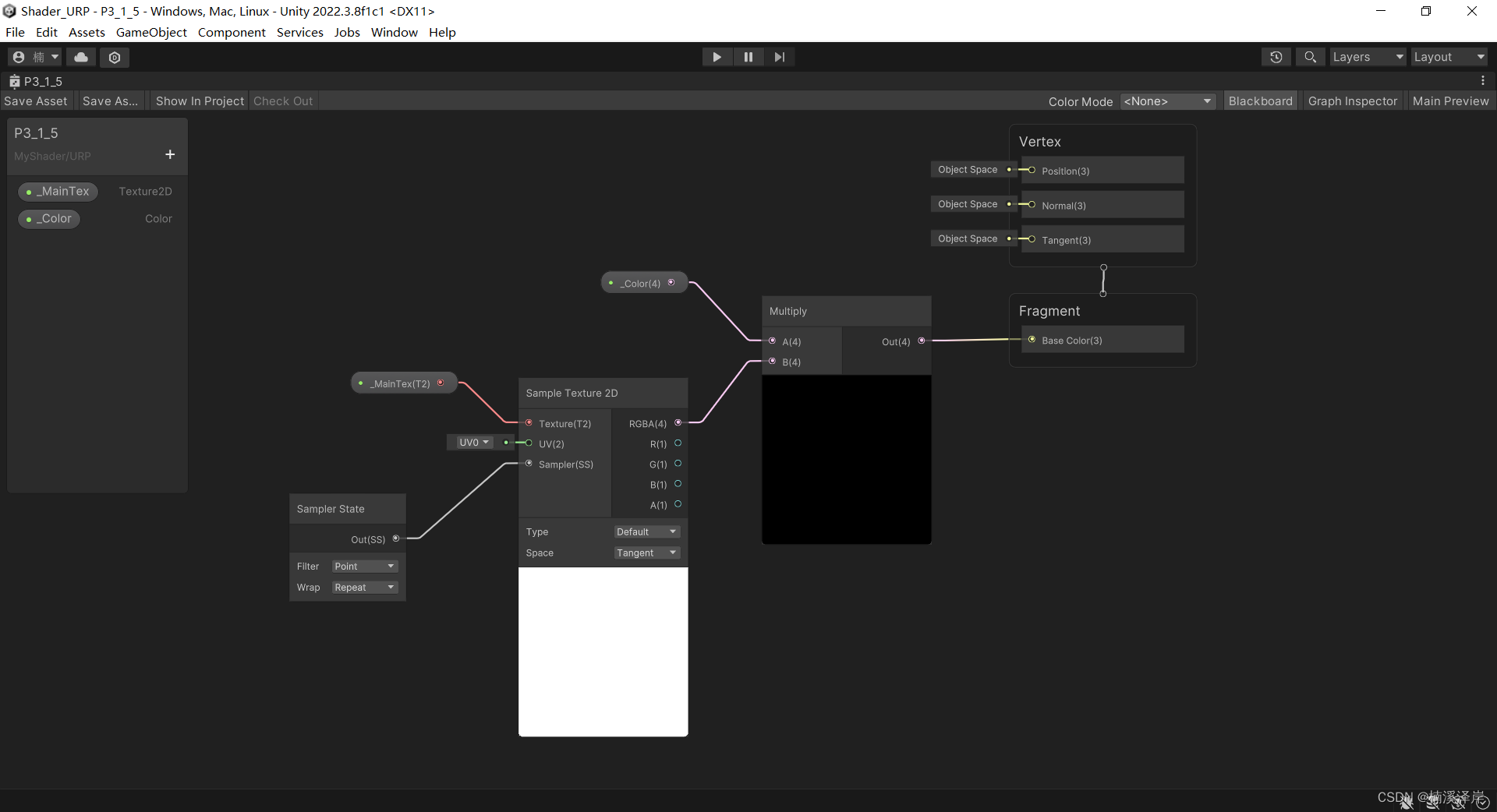 Unity中 URP Shader 的纹理与采样器的分离定义