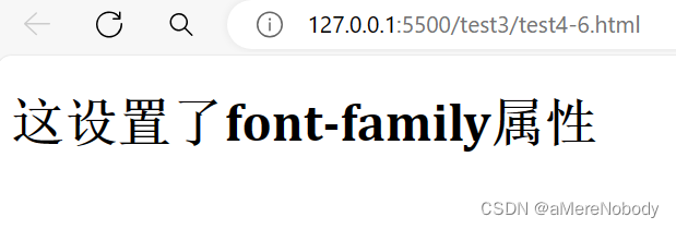 CSS<span style='color:red;'>设置</span><span style='color:red;'>字体</span>样式