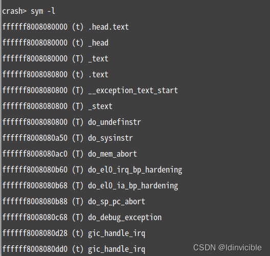 crash分析ramdump