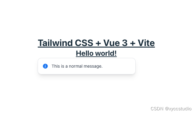 tailwindcss+vue3+vite+preline项目搭建