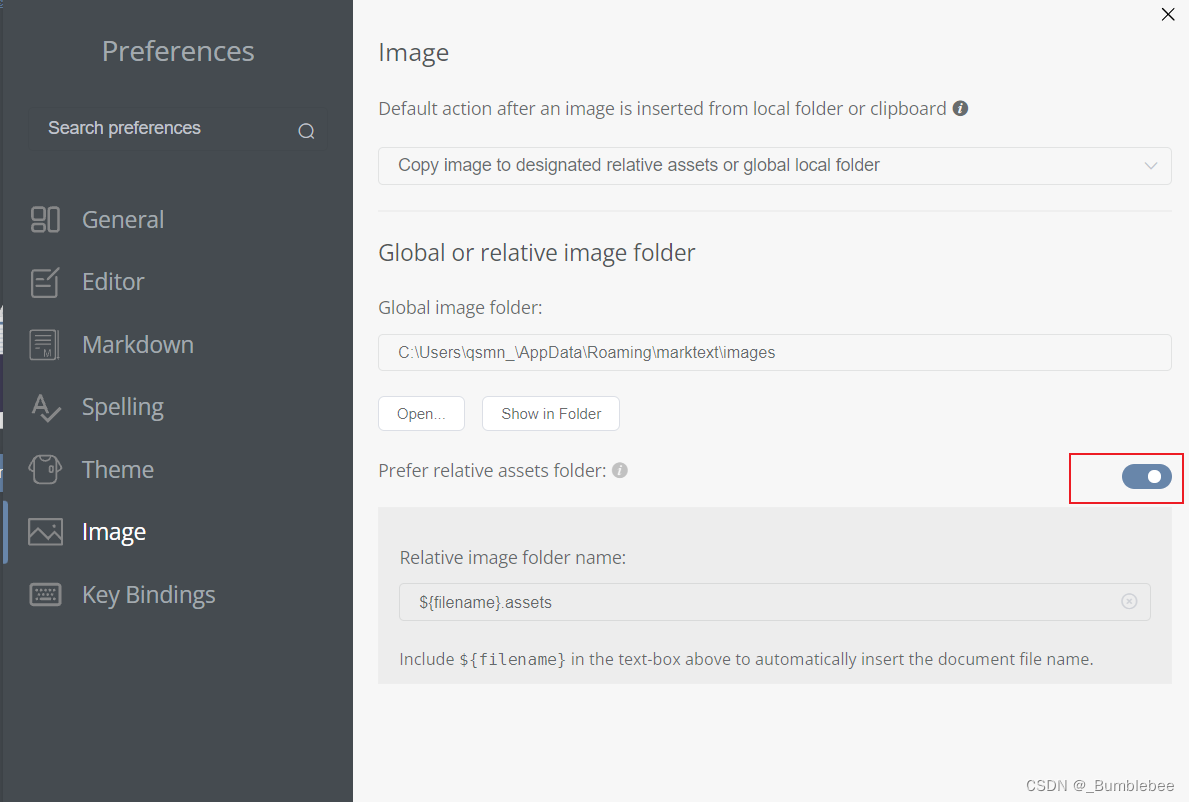 vscode or marktext 插入图片到相对路径_vscode 插入图片-CSDN博客