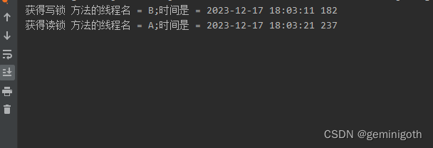 Java多线程技术三：锁的使用——使用ReentrantReadWriteLock类