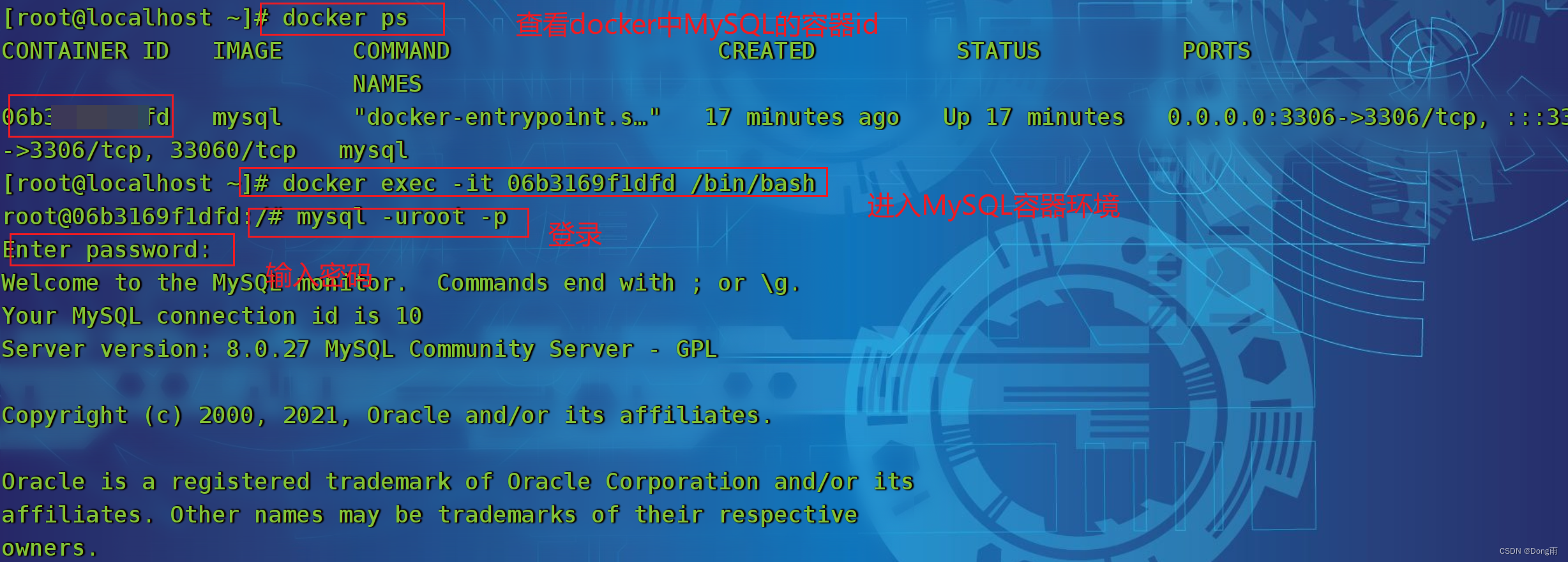 连接<span style='color:red;'>docker</span>中的MySQL出现2058<span style='color:red;'>错误</span>