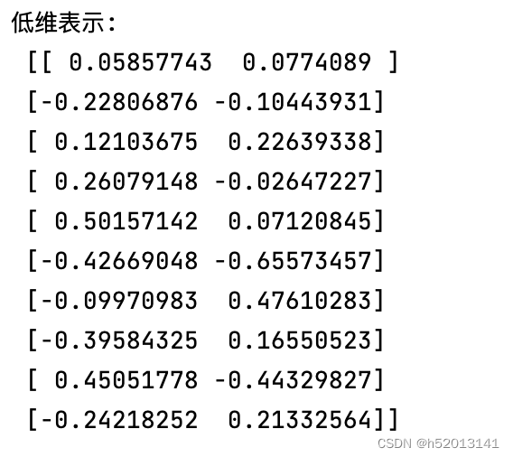 局部线性嵌入（LLE）的代码示例以及详细数学解释