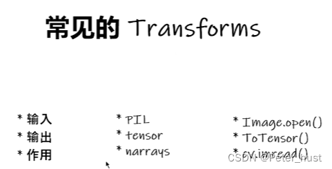 【Pytorch入门】常见Transforms/ __call__方法
