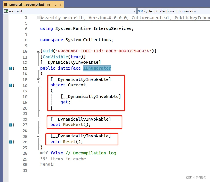 C#高级 09 IEnumerable可枚举类型--可迭代类型