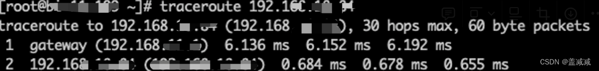 traceroute