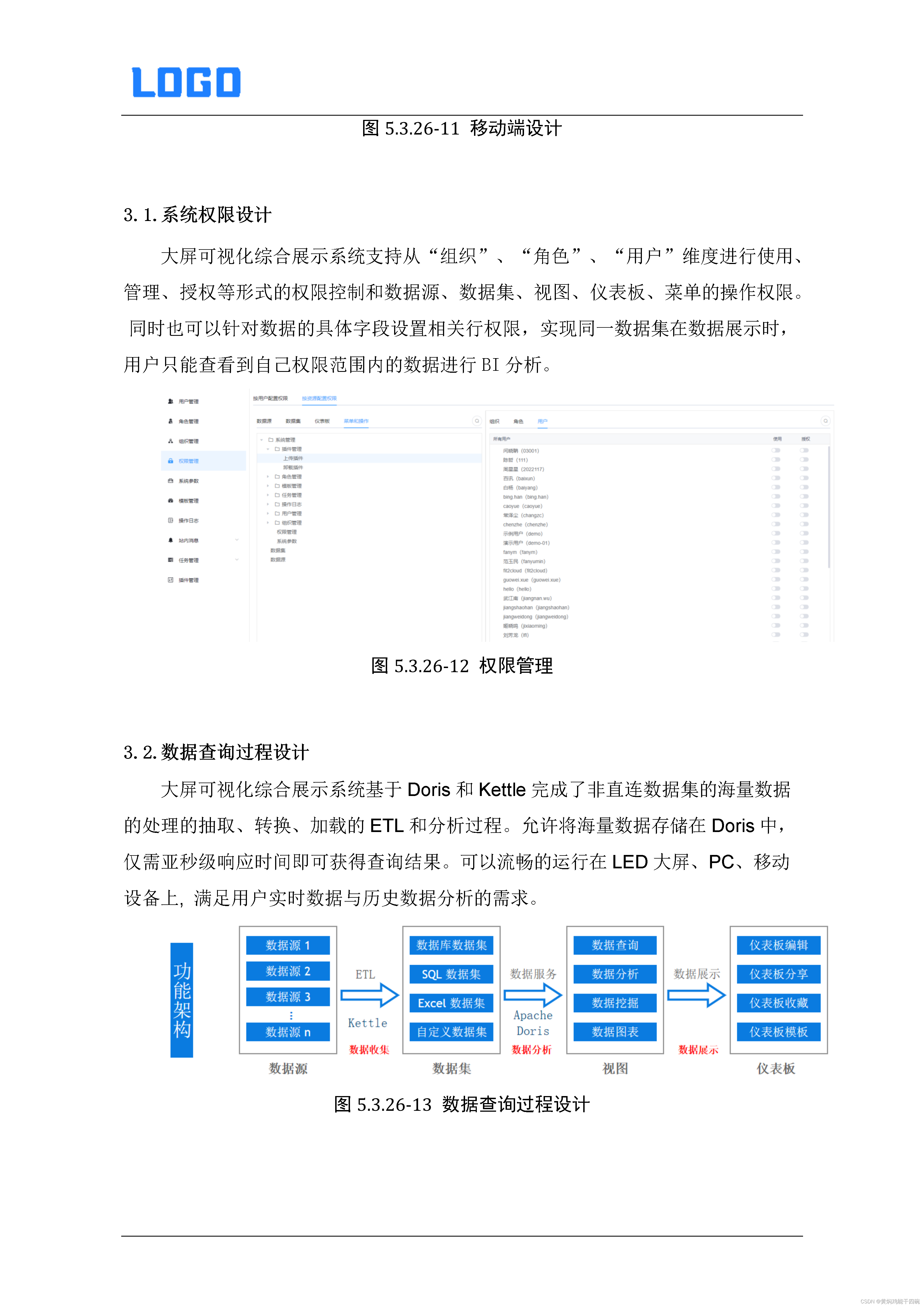 大屏可视化展示平台解决方案（word原件获取）