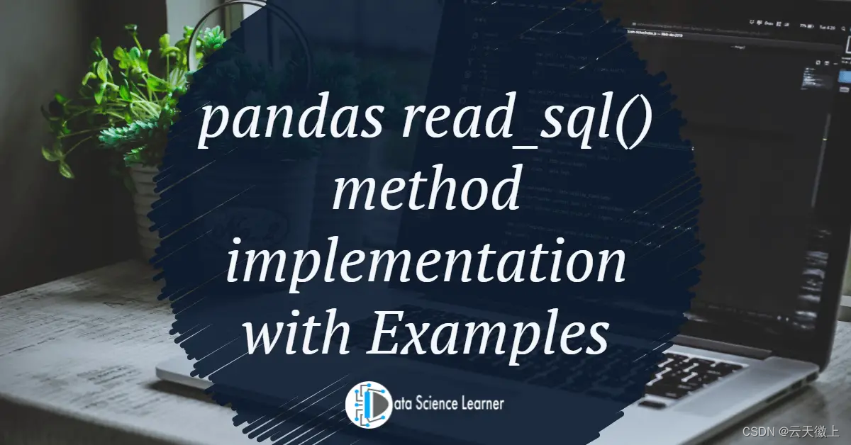 【Pandas】深入解析`pd.read_sql()`函数