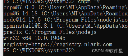 cnpm 安装后无法使用怎么办？