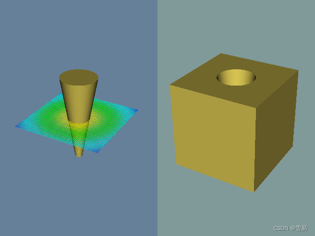 【VTKExamples::Meshes】第七期 TableBasedClipDataSetWithPolyData