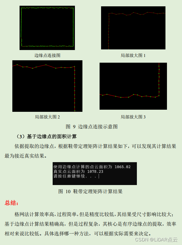 详解平面点云面积计算