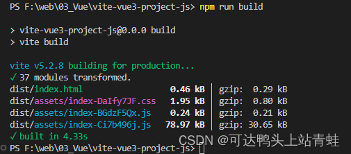 使用vite从头搭建一个vue3项目（三）vite.config.js配置