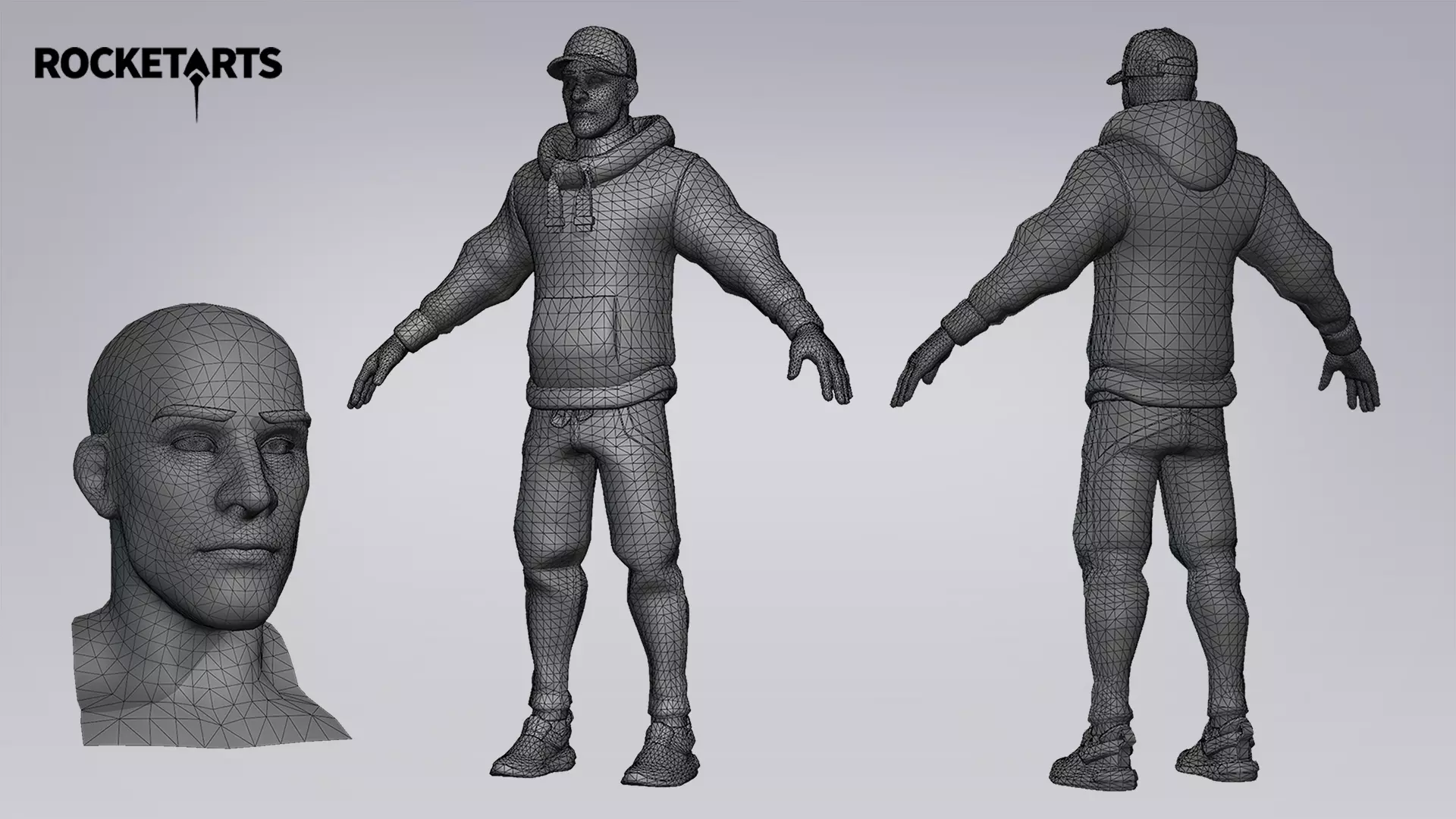 Stylized Modular Character Male（程式化的模块化角色-男）