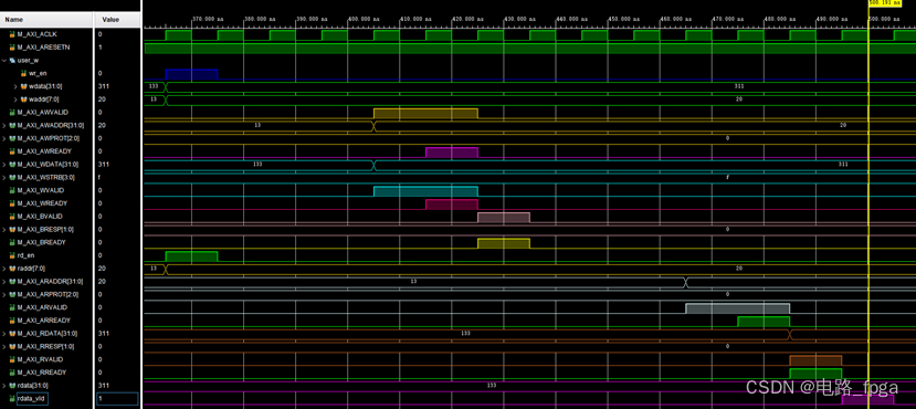 基于Verilog HDL的axi-lite主机模块