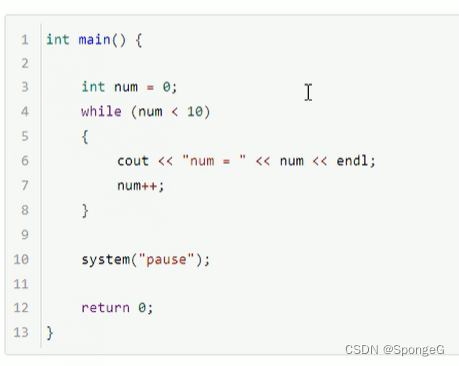 C++_程序流程结构_循环结构_while