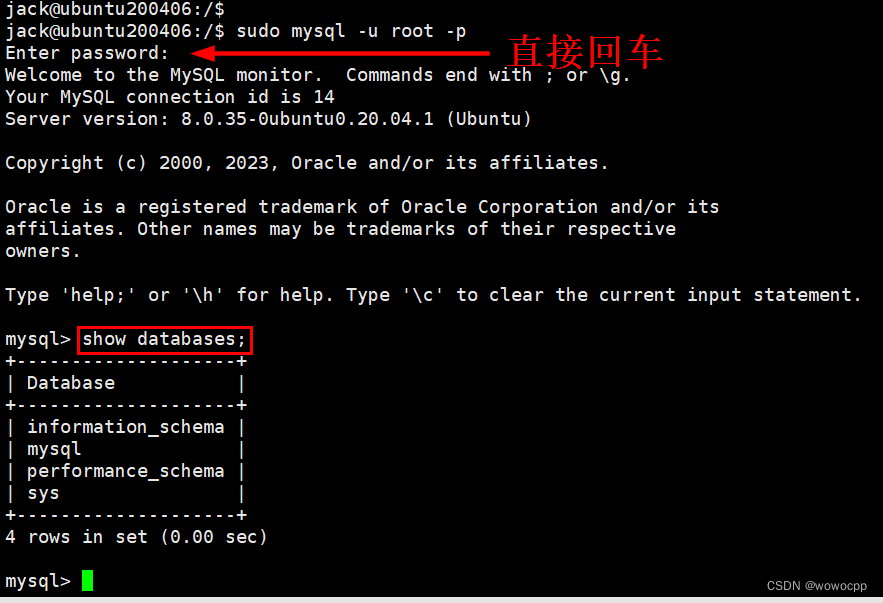 <span style='color:red;'>Ubuntu</span> 20.04 <span style='color:red;'>安装</span> mysql<span style='color:red;'>8</span> LTS