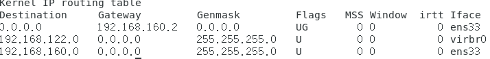 Centos7静态网络配置