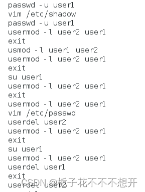 Linux实训-用户和组的管理