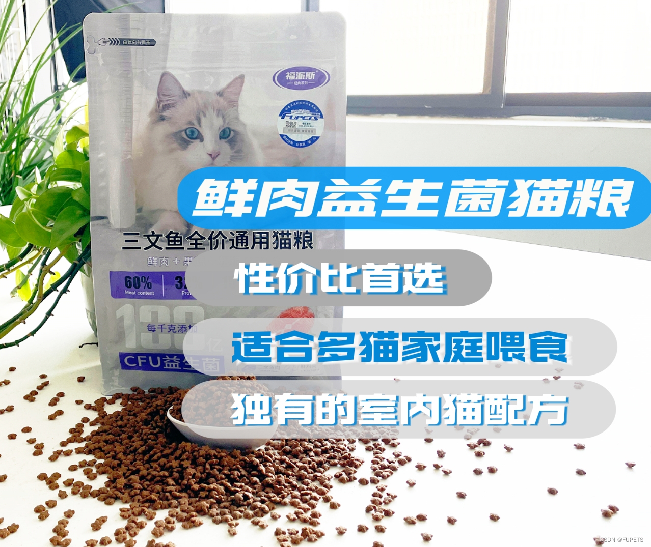 平价猫粮大比拼！福派斯三文鱼益生菌猫粮胜出？