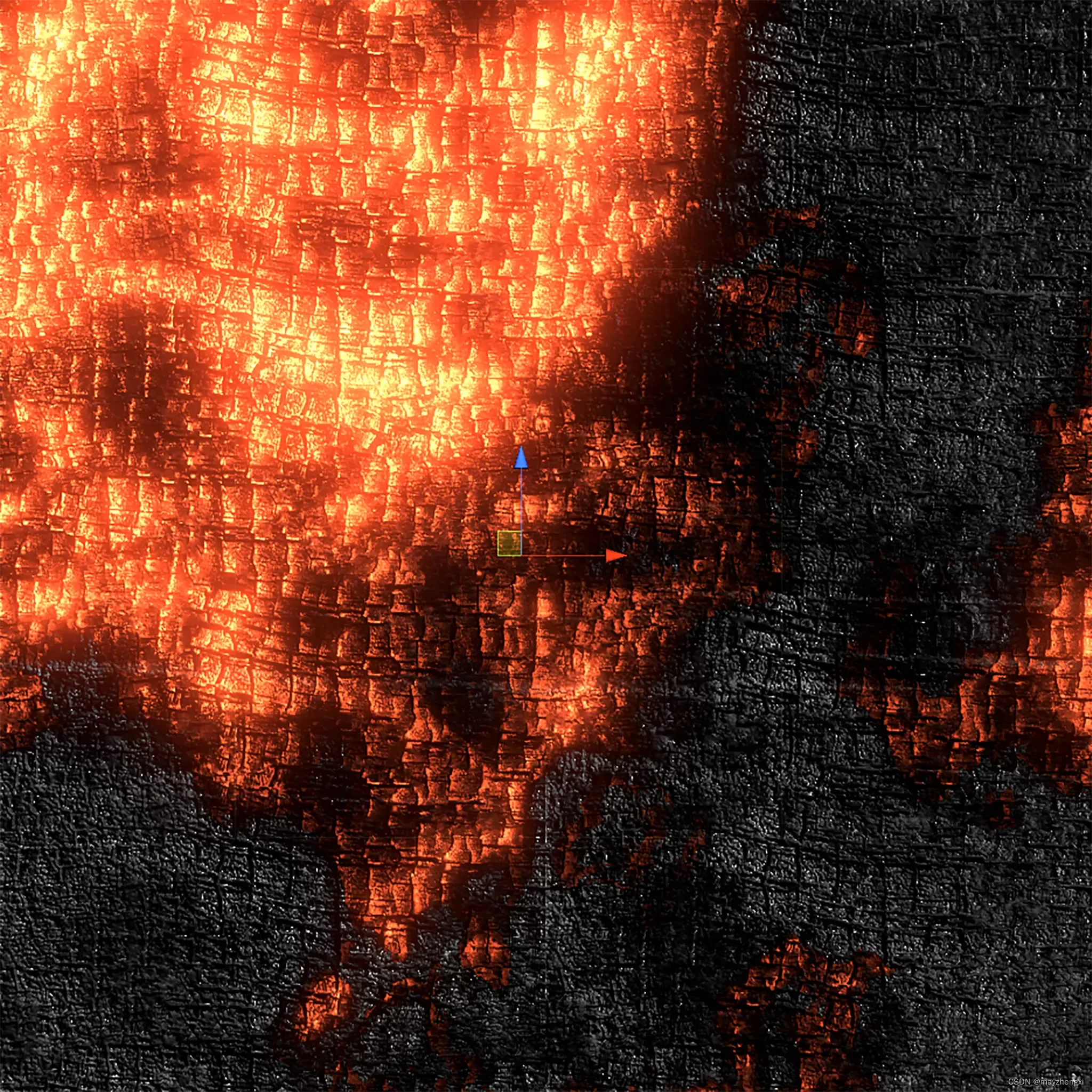 燃烧效果：Burning Shader