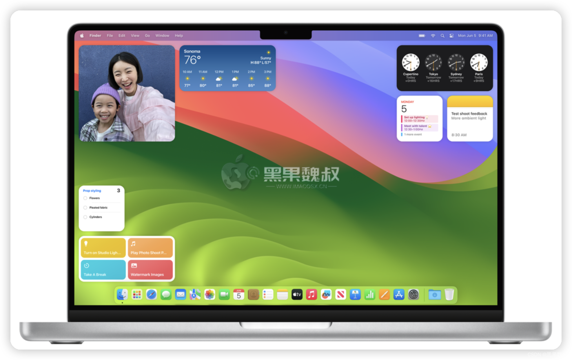 macOS Sonoma 14.2RC（23C63）发布