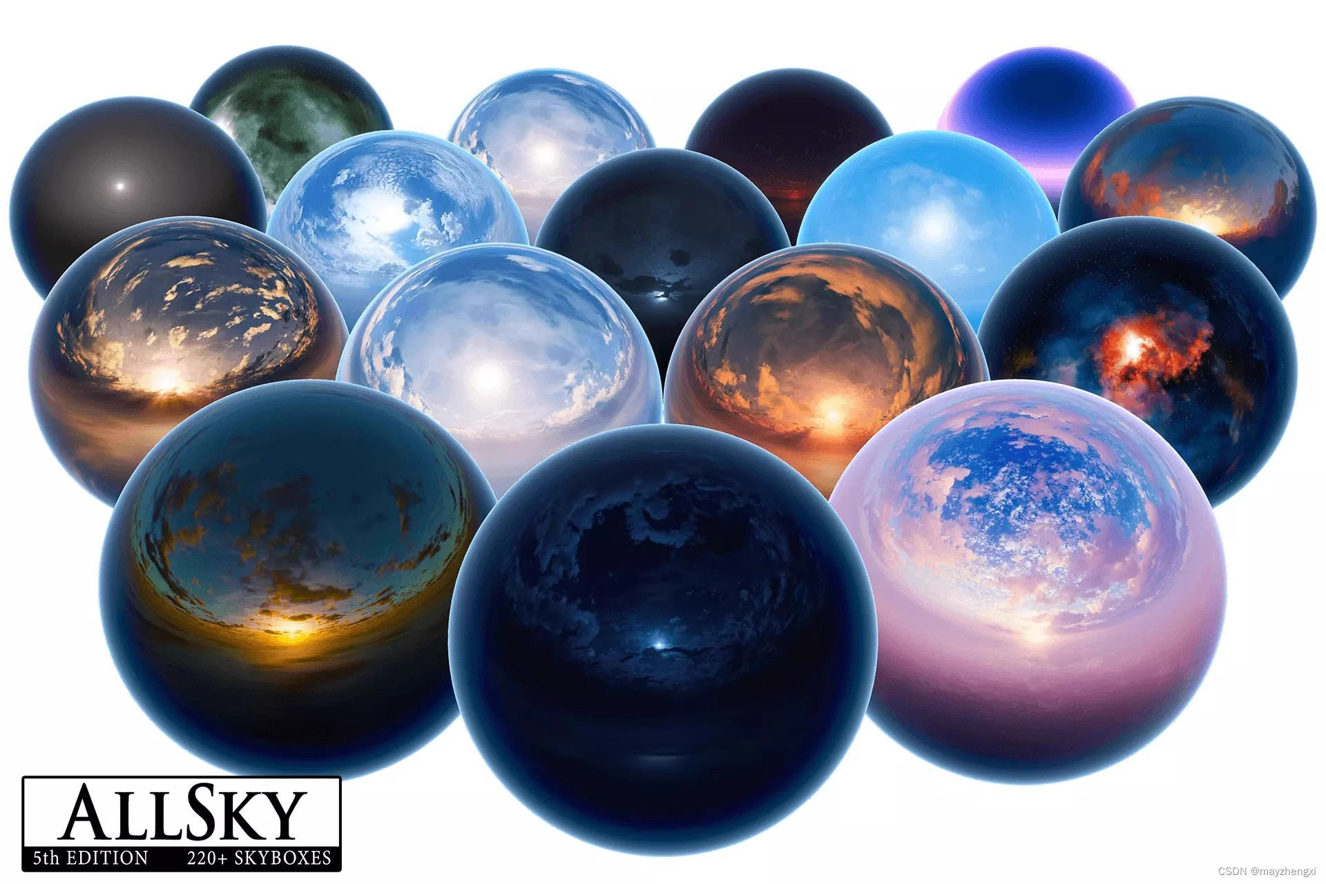 AllSky - 220 Sky Skybox Set