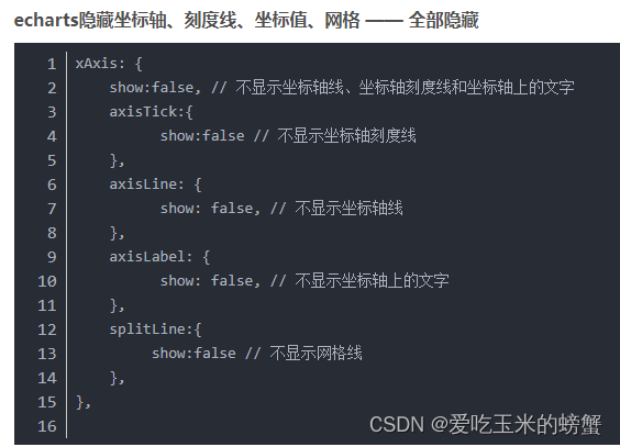 echarts里面的option的详细讲解