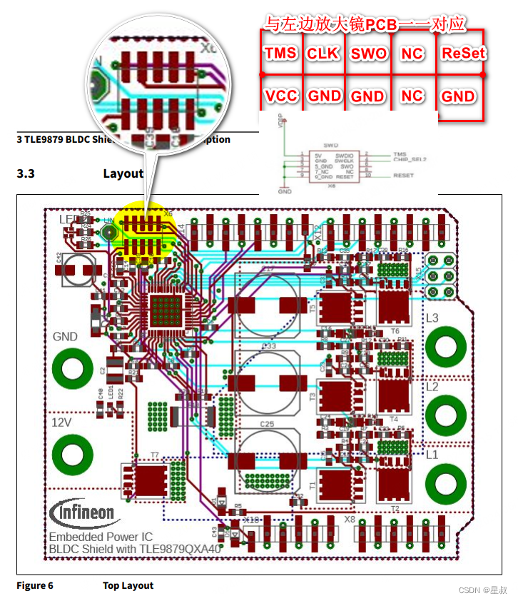 TLE9879的基于Arduino调试板SWD刷写接口