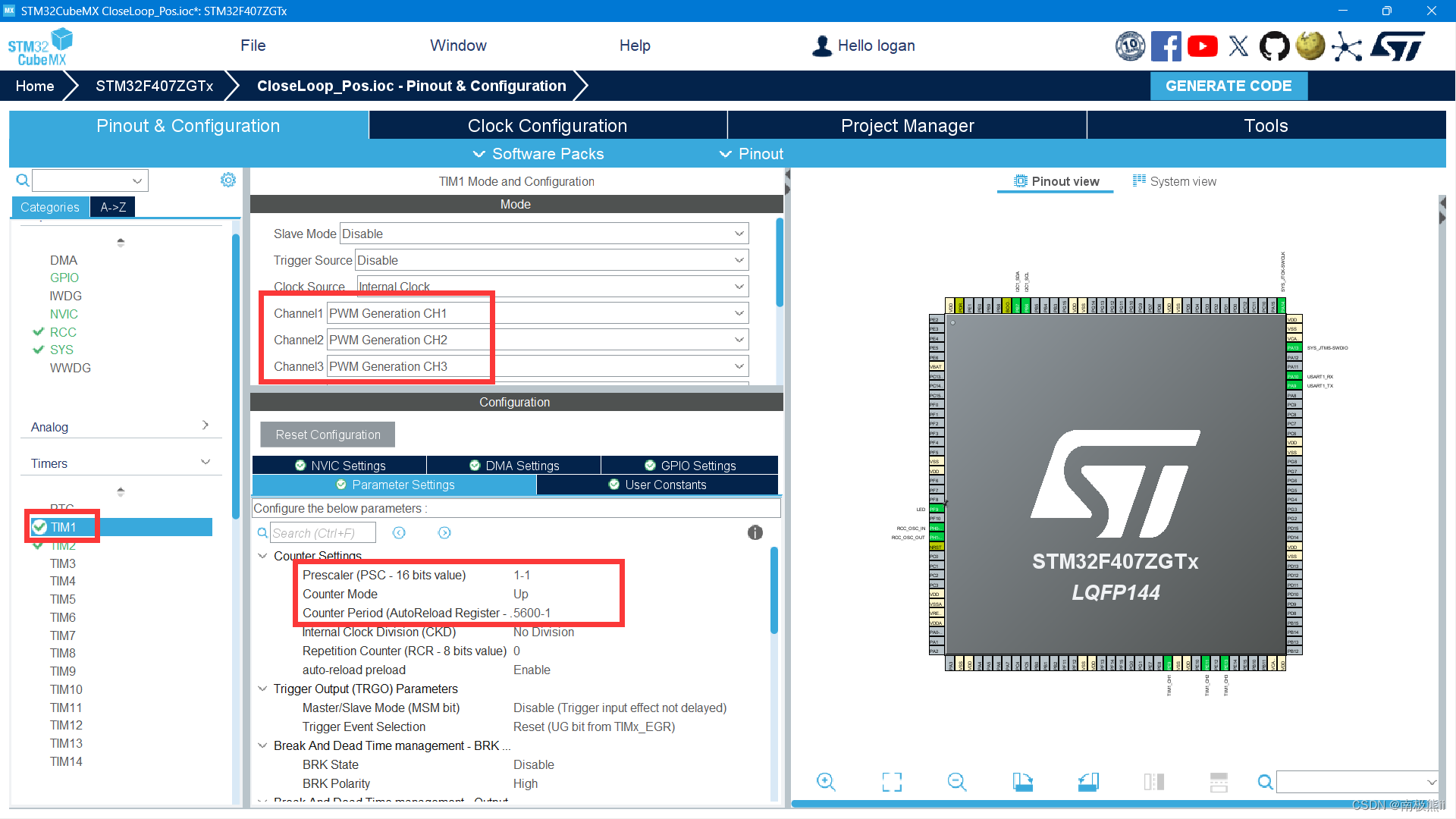 [STM32+HAL]DengFOC移植之闭环位置控制