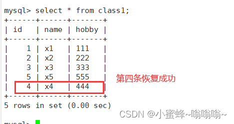 MySQL 数据库的日志管理、备份与恢复