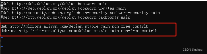 <span style='color:red;'>debian</span>系统apt 国内安装<span style='color:red;'>源</span>