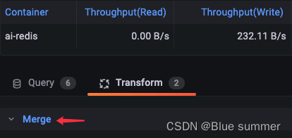 grafana table合并查询