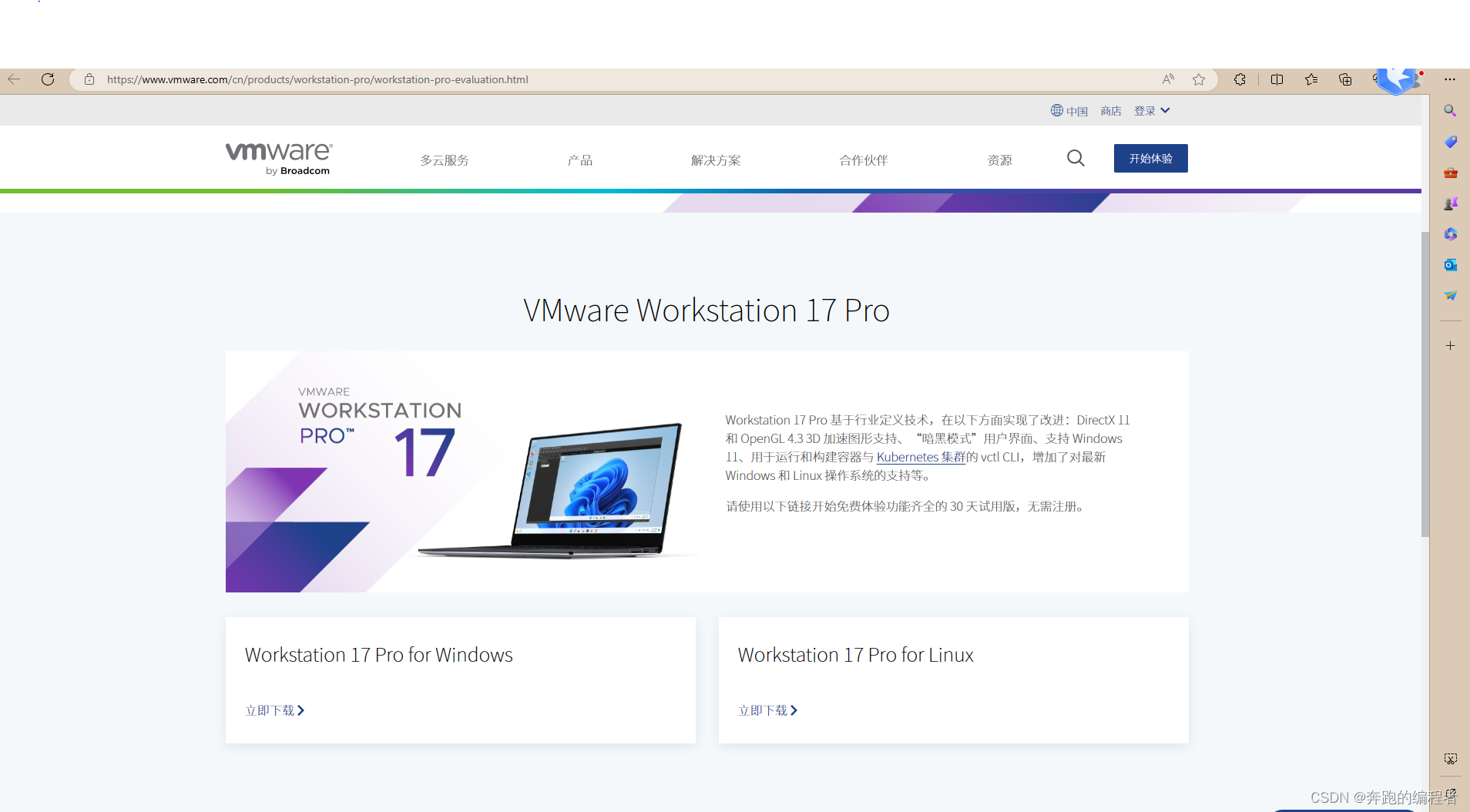 VMware17.x下载官网