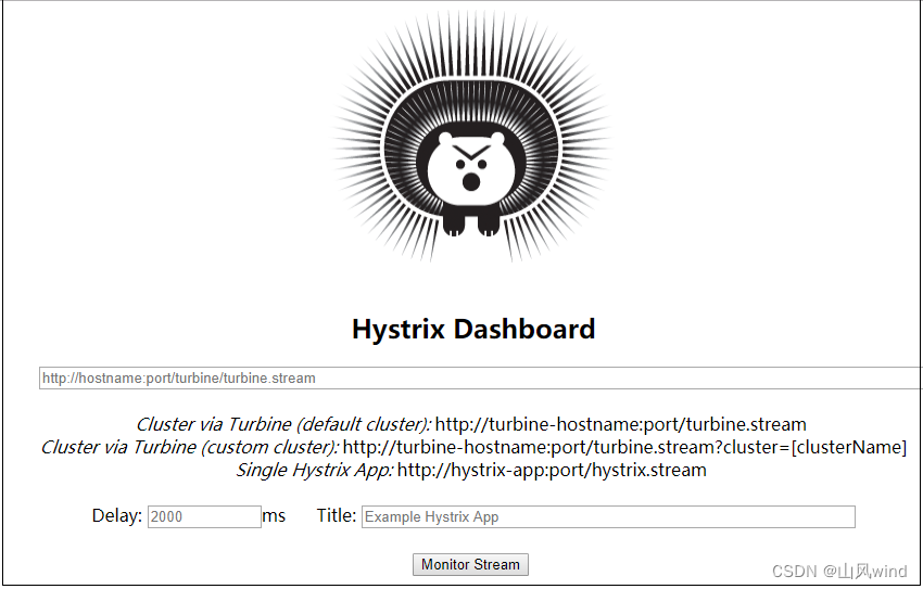 Sping Cloud Hystrix 参数配置、简单使用、DashBoard