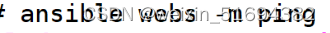 Ansible：模块2