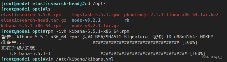 ELK-<span style='color:red;'>Kibana</span> <span style='color:red;'>部署</span>