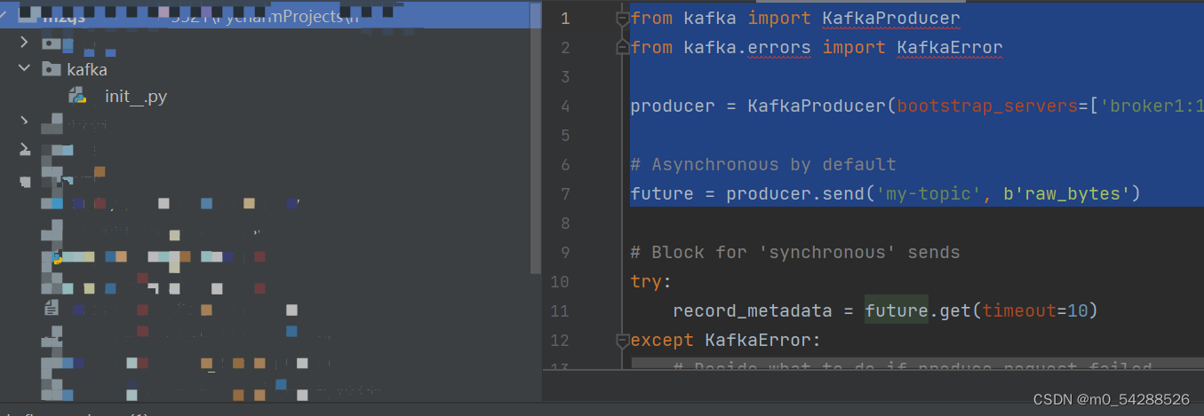 Python安装kafka-python后报错ImportError: cannot import name ‘KafkaProducer‘ from ‘kafka‘