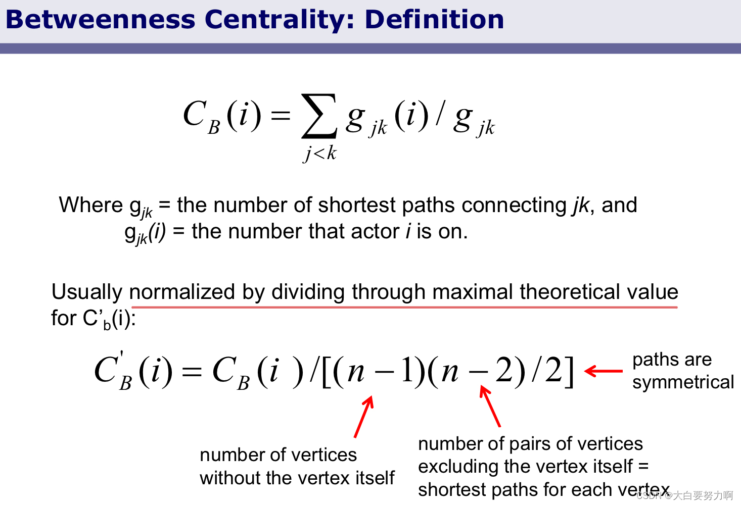 Betweenness Centrality