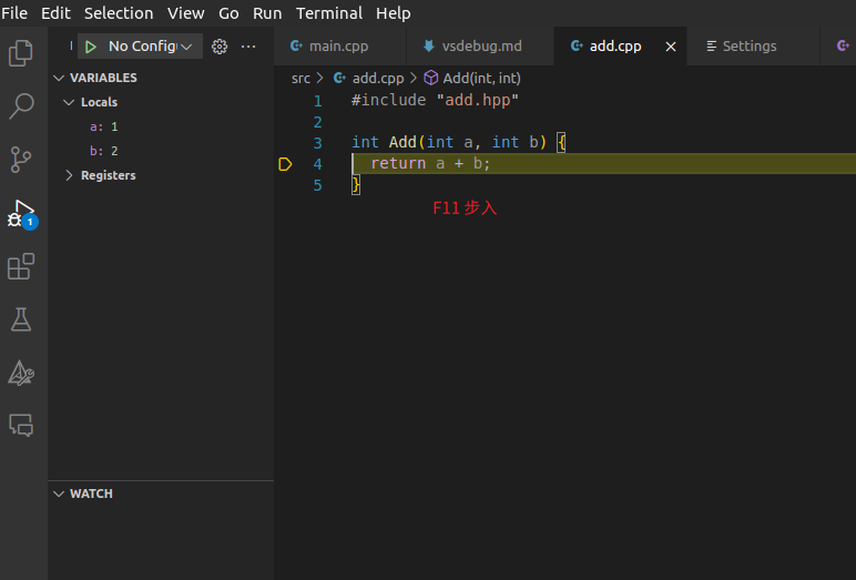 ubuntu系统 vscode 配置c/c++调试环境