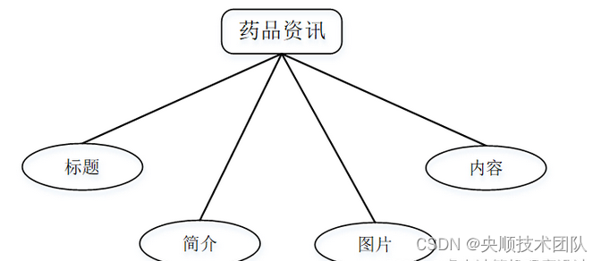 图4-3药品资讯实体属性图