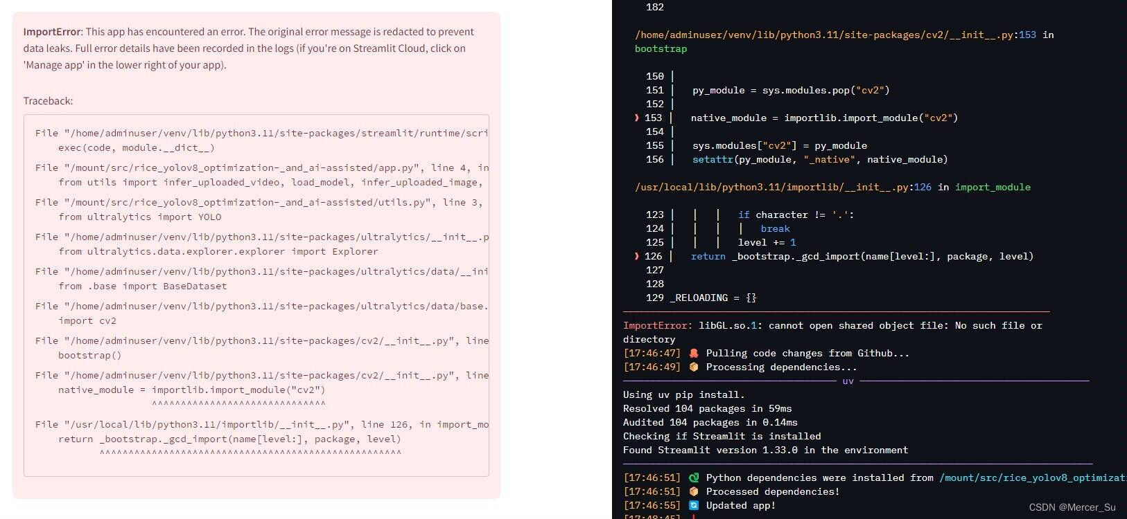 ImportError LibGL.so.1: Cannot Open Shared Object File: No Such File Or ...