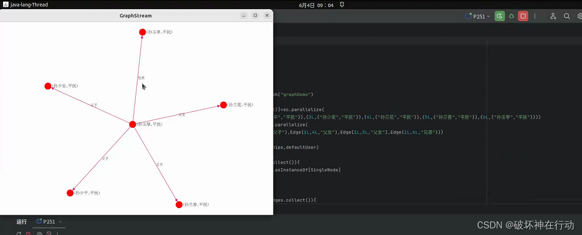 Hadoop+Spark大数据技术 实验11 Spark 图