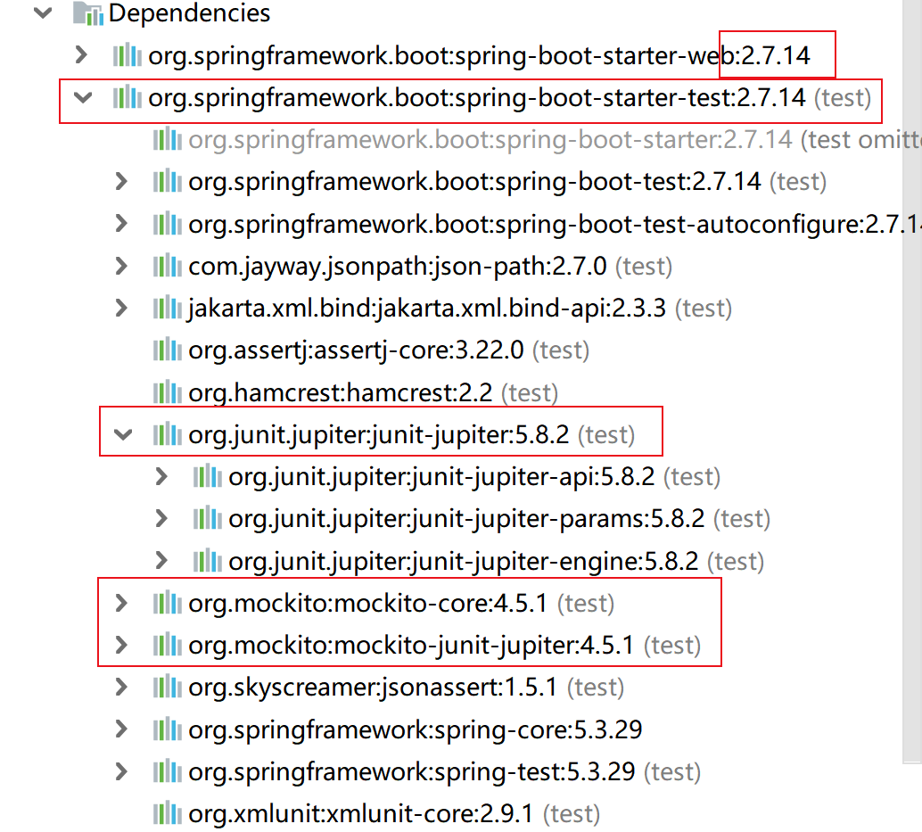 <span style='color:red;'>SpringBoot</span>整合<span style='color:red;'>JUNIT</span>5<span style='color:red;'>单元</span><span style='color:red;'>测试</span>＋<span style='color:red;'>Mockito</span>