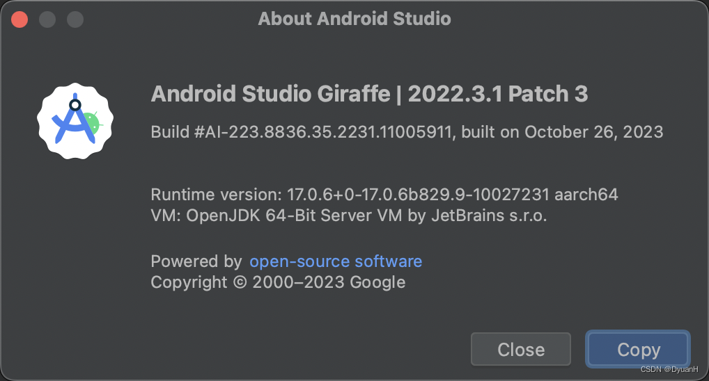 android studio 打开flutter项目 出现 dart sdk is not configured