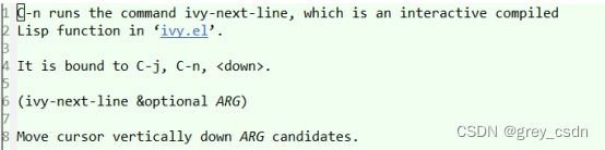 1884_emacs ivy minibuffer中上下行导航快捷键修改